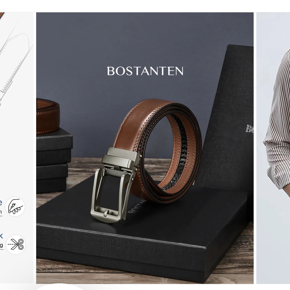 Men’s Italian Leather Belt